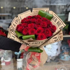 KIRMIZI GÜL BUKETİ 20'Lİ