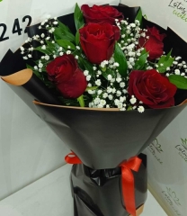 KIRMIZI GÜL BUKETİ 5'Lİ